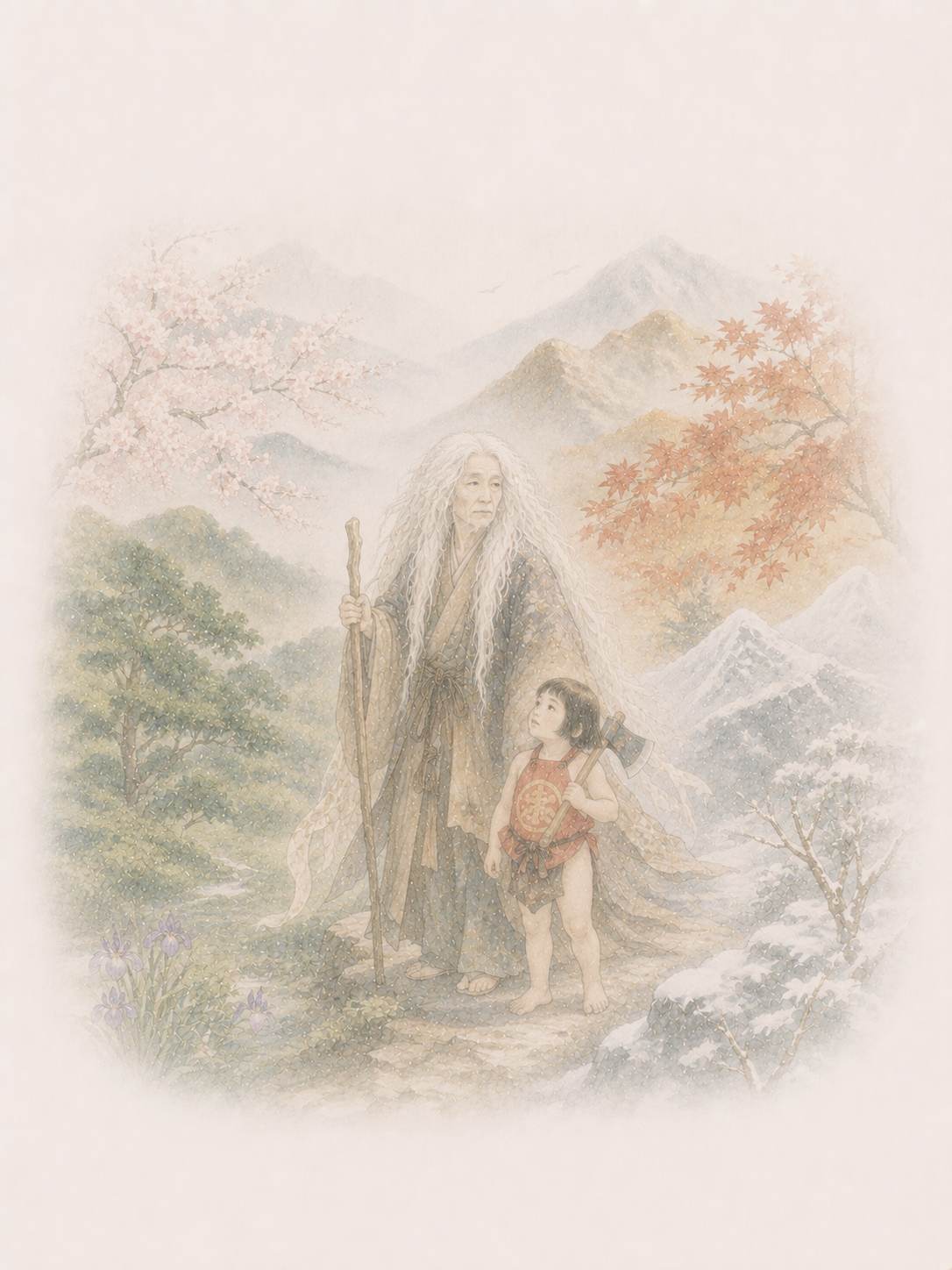 四季の山姥 山巡り