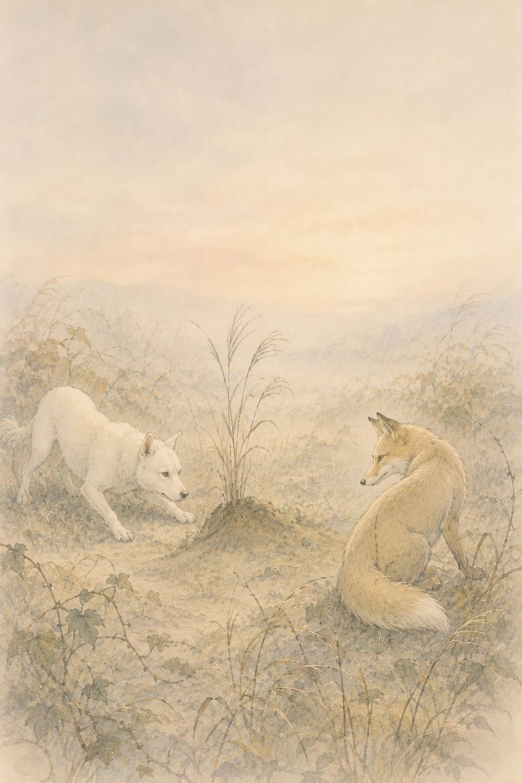 犬神 野の犬と狐