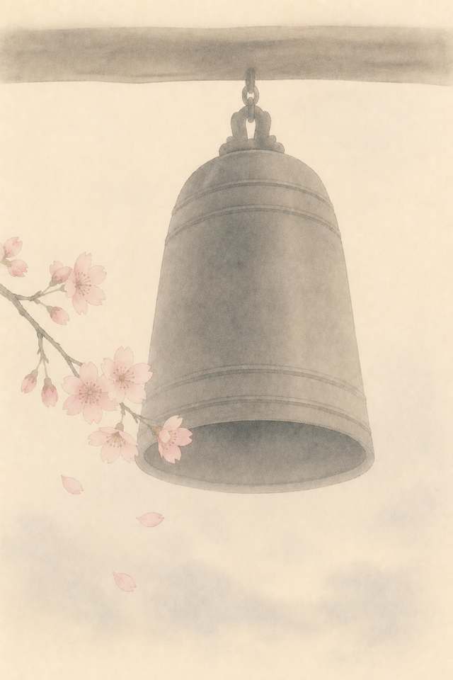 鐘桜黄昏姿